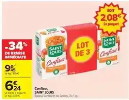 Carrefour Saint louis - confisue offre