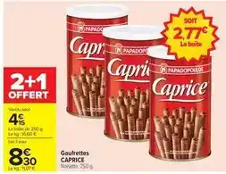 Carrefour Papadopoulos - gaufrettes offre