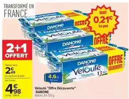 Carrefour Danone - velouté offre découverte offre