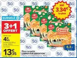 Carrefour Carrefour - pizza surgelée offre