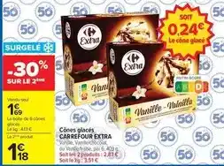 Carrefour Carrefour - cônes glacés offre