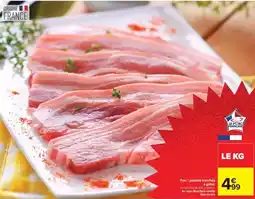 Carrefour Porc: jaunes variété variété offre