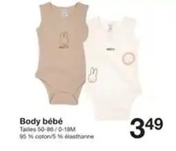 Zeeman Body bébé offre