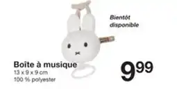 Zeeman Boîte à musique offre