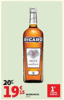 Auchan Ricard Pastis offre