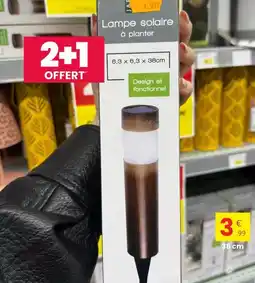 Stokomani Lampe solaire offre