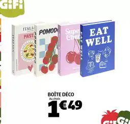 Gifi Well - boîte déco offre