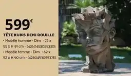 Bricorama Dim - tête kubis demi rouille offre