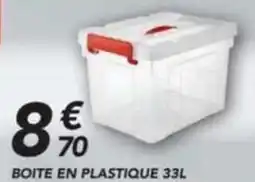 Les Briconautes BOITE EN PLASTIQUE offre