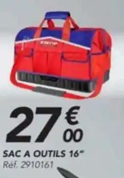 Les Briconautes SAC A OUTILS 16" offre