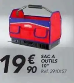 Les Briconautes SAC A OUTTILS 10'' offre