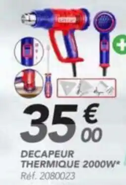 Les Briconautes DECAPEUR THERMIQUE 2000W offre