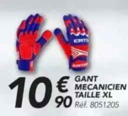 Les Briconautes GANT MECANICIEN TAILLE XL offre