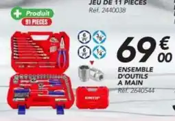Les Briconautes ENSEMBLE D'OUTILS A MAIN offre