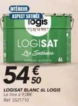 Les Briconautes LOGISAT BLANC LOGIS offre