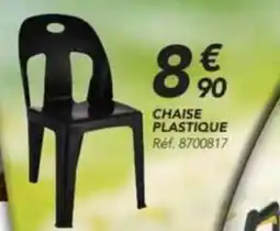 Les Briconautes CHAISE PLASTIQUE offre