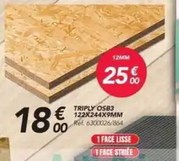 Les Briconautes TRIPLY OSB3 offre