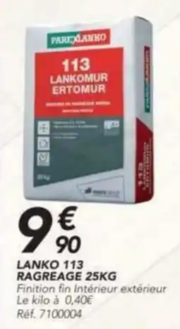 Les Briconautes LANKO 113 RAGREAGE offre