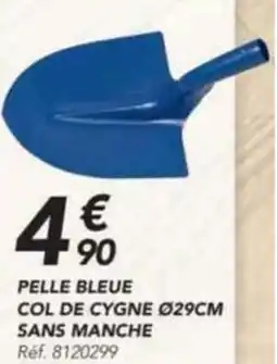 Les Briconautes PELLE BLEUE COL DE CYGNE SANS MANCHE offre
