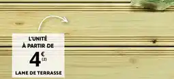Bricorama LAME DE TERRASSE offre