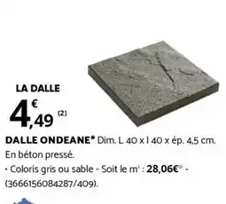 Bricorama DALLE ONDEANE offre