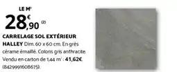 Bricorama CARRELAGE SOL EXTÉRIEUR HALLEY offre