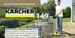 Bricorama NETTOYEUR DE TERRASSES EN BOIS PCL 4 offre