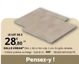 Bricorama DALLE URBAN offre