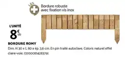 Bricorama BORDURE ROMY offre