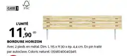 Bricorama BORDURE HORIZON offre