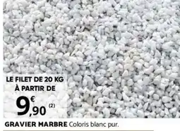 Bricorama GRAVIER MARBRE offre