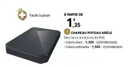 Bricorama CHAPEAU POTEAU ADÈLE offre