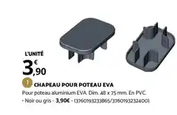 Bricorama CHAPEAU POUR POTEAU EVA offre