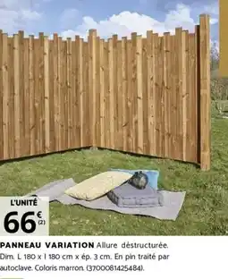 Bricorama PANNEAU VARIATION offre