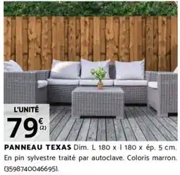 Bricorama PANNEAU TEXAS offre