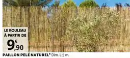 Bricorama PAILLON PELÉ NATUREL offre