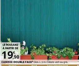 Bricorama CANISSE DOUBLE FACE offre