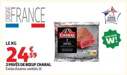 Auchan 2 Pavés De Bœuf Charal offre