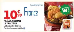 Auchan Paëlla Auchan Le Traiteur offre