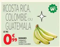 Auchan Bananes offre