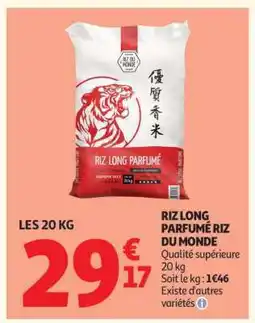 Auchan Riz Long Parfumé Riz du Monde offre