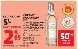 Auchan Cabernet D'anjou Aop offre