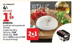 Auchan Burrata offre