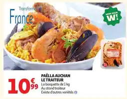Auchan Paëlla Auchan Le Traiteur offre