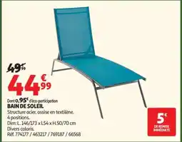 Auchan BAIN DE SOLEIL offre
