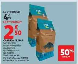 Auchan Charbon De Bois offre