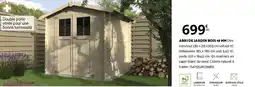 Bricorama ABRI DE JARDIN BOIS 19 MM offre