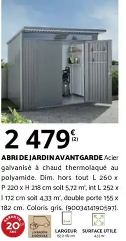 Bricorama ABRIDE JARDIN AVANTGARDE offre