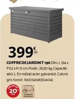 Bricorama COFFRE DE JARDINT 130 offre