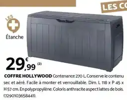 Bricorama COFFRE HOLLYWOOD offre